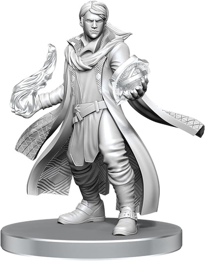 Critical Role Unpainted Miniatures | Tabletop RPG Figures | Wave 26 (Beauregard Lionett & Caleb Widogast