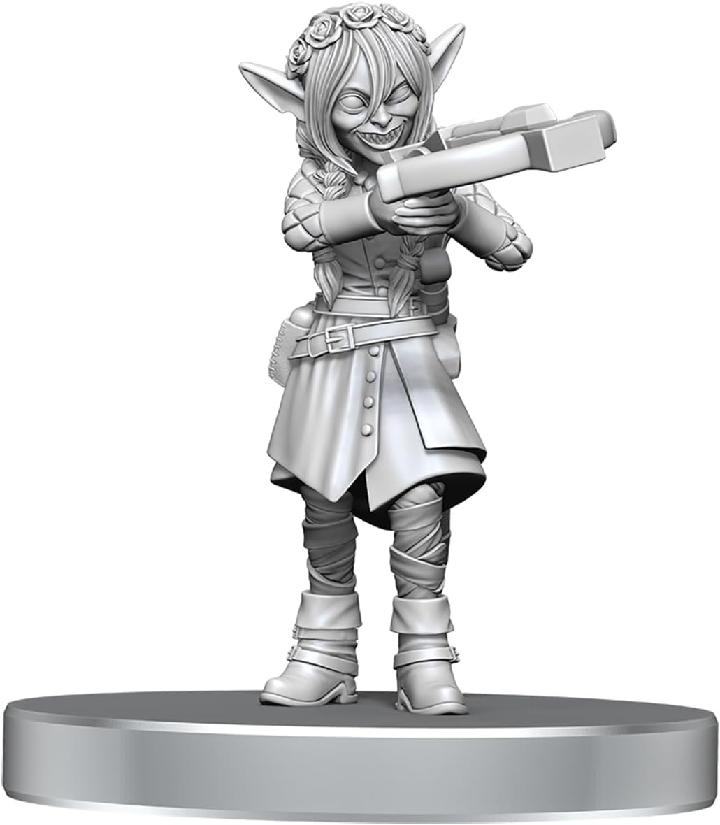 WizKids Critical Role Unpainted Miniatures | Tabletop RPG Figures | Wave 26 (Veth Brenatto & NOTT The Brave
