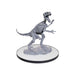 WizKids Deep Cuts | Unpainted Miniatures | Tabletop RPG Accessory | Wave 26 (Skeletal Raptor