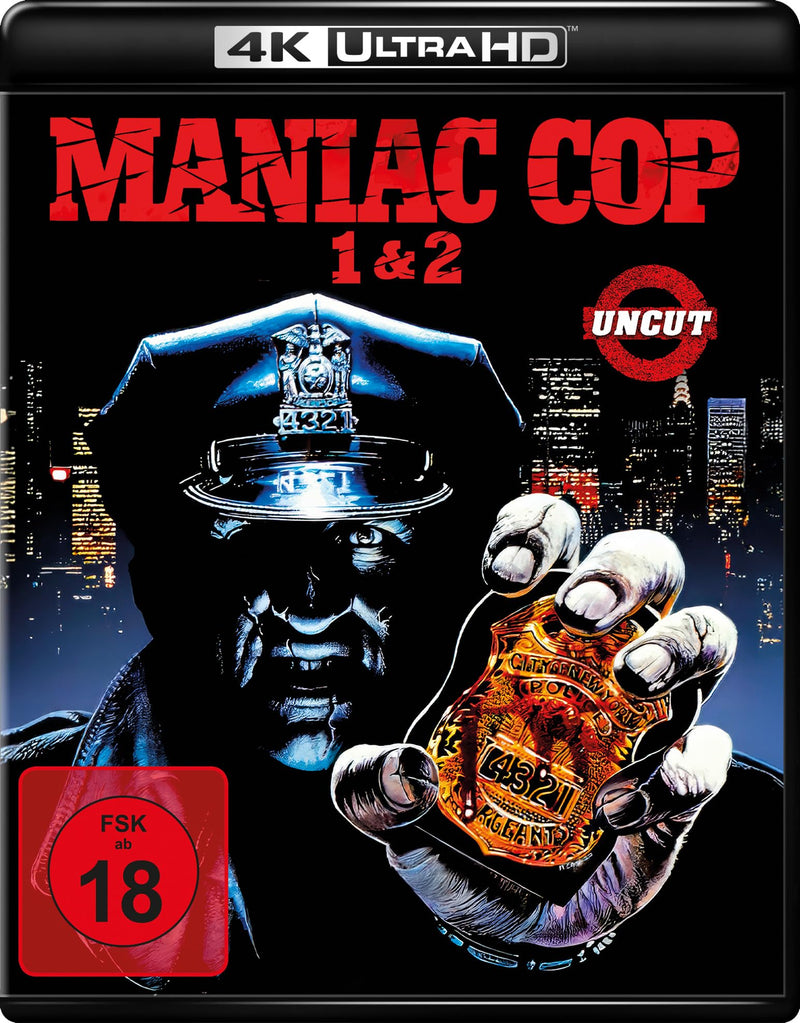 Maniac Cop 1 & 2 (uncut) (4K Ultra HD