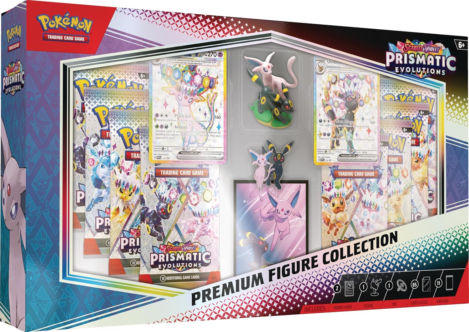 Pokemon Tcg: Scarlet & Violet - Prismatic Evolutions - Premium Figure Collection