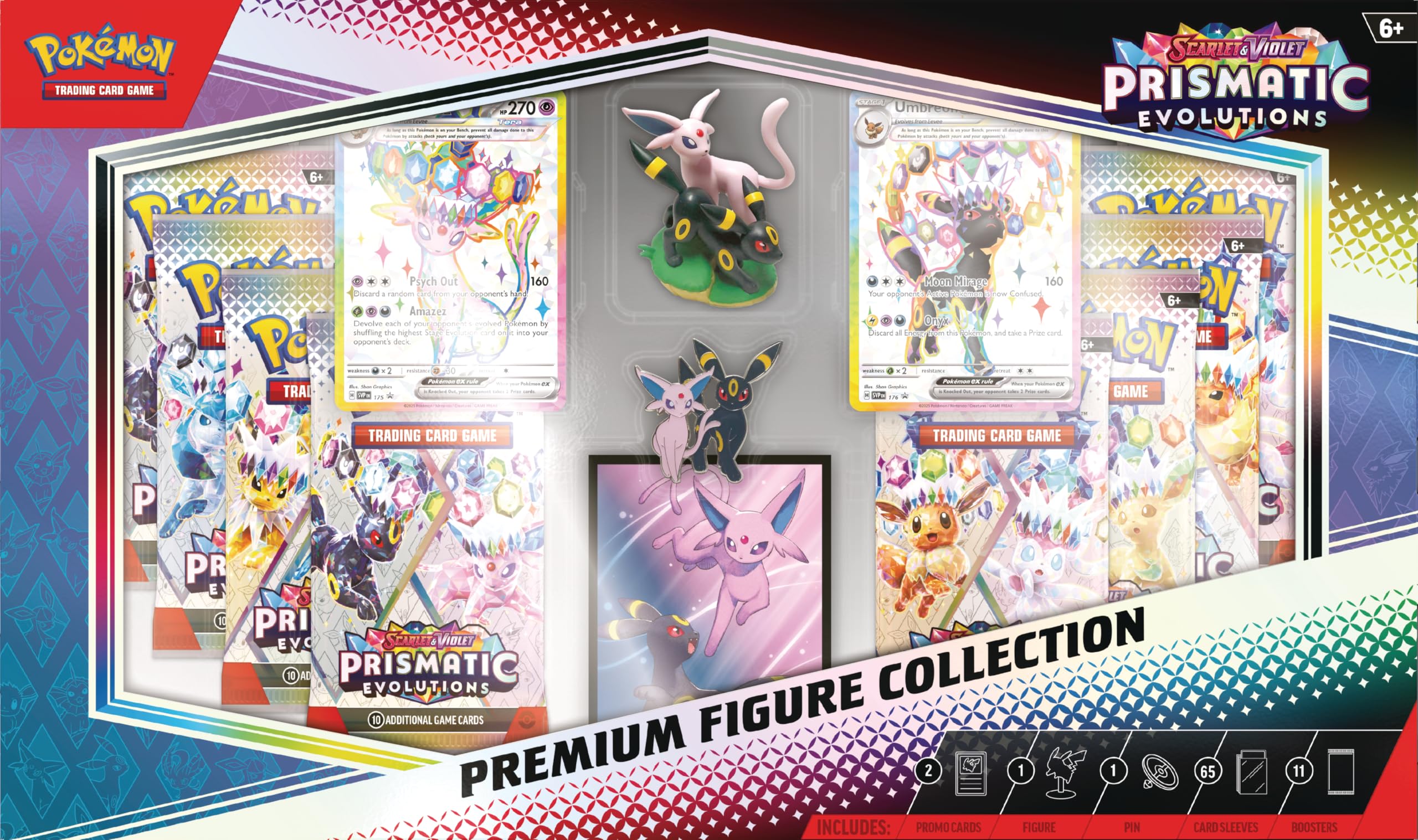 Pokemon Tcg: Scarlet & Violet - Prismatic Evolutions - Premium Figure Collection
