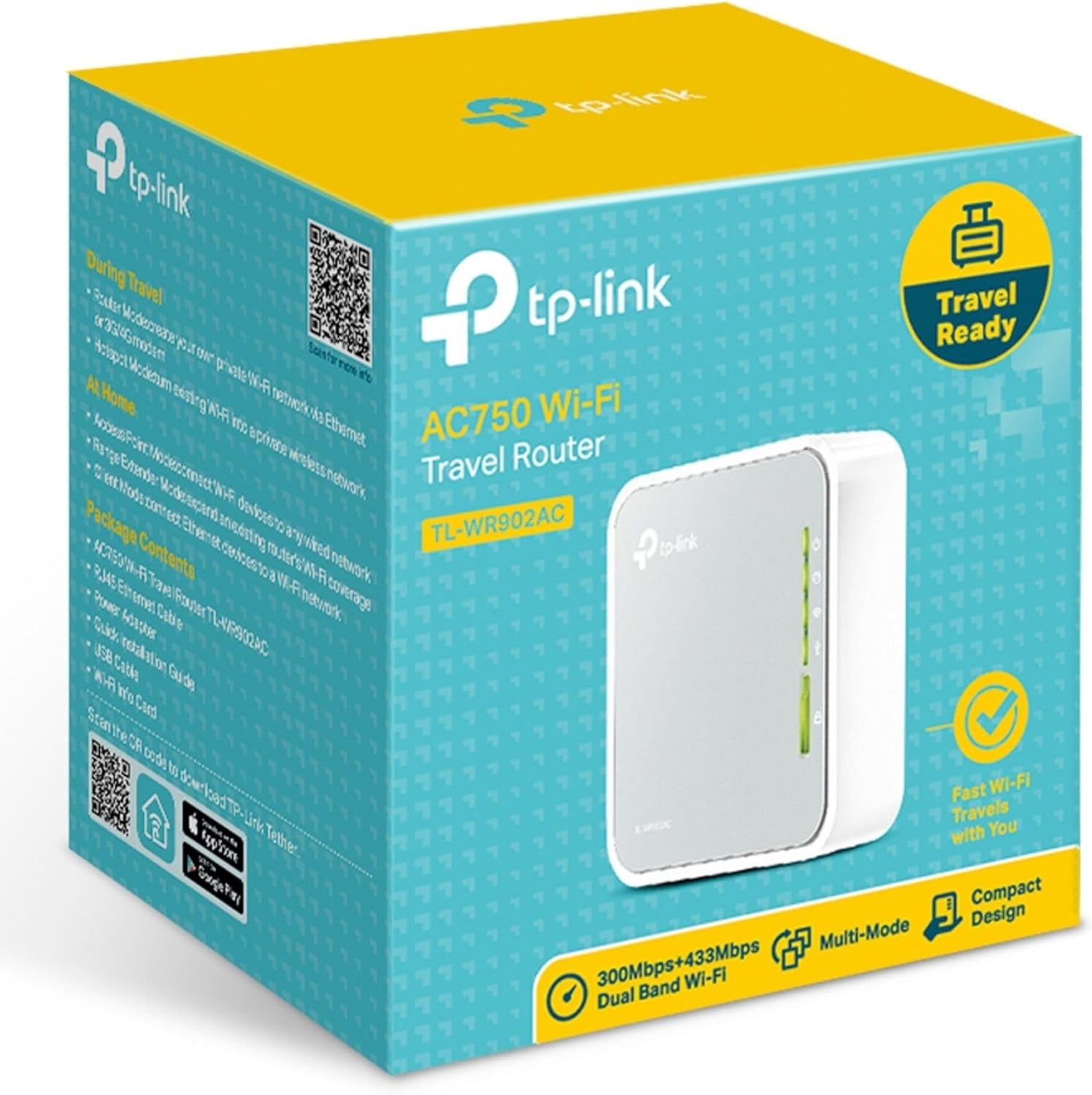 Tp-Link Ac750 Wireless Travel Router V3