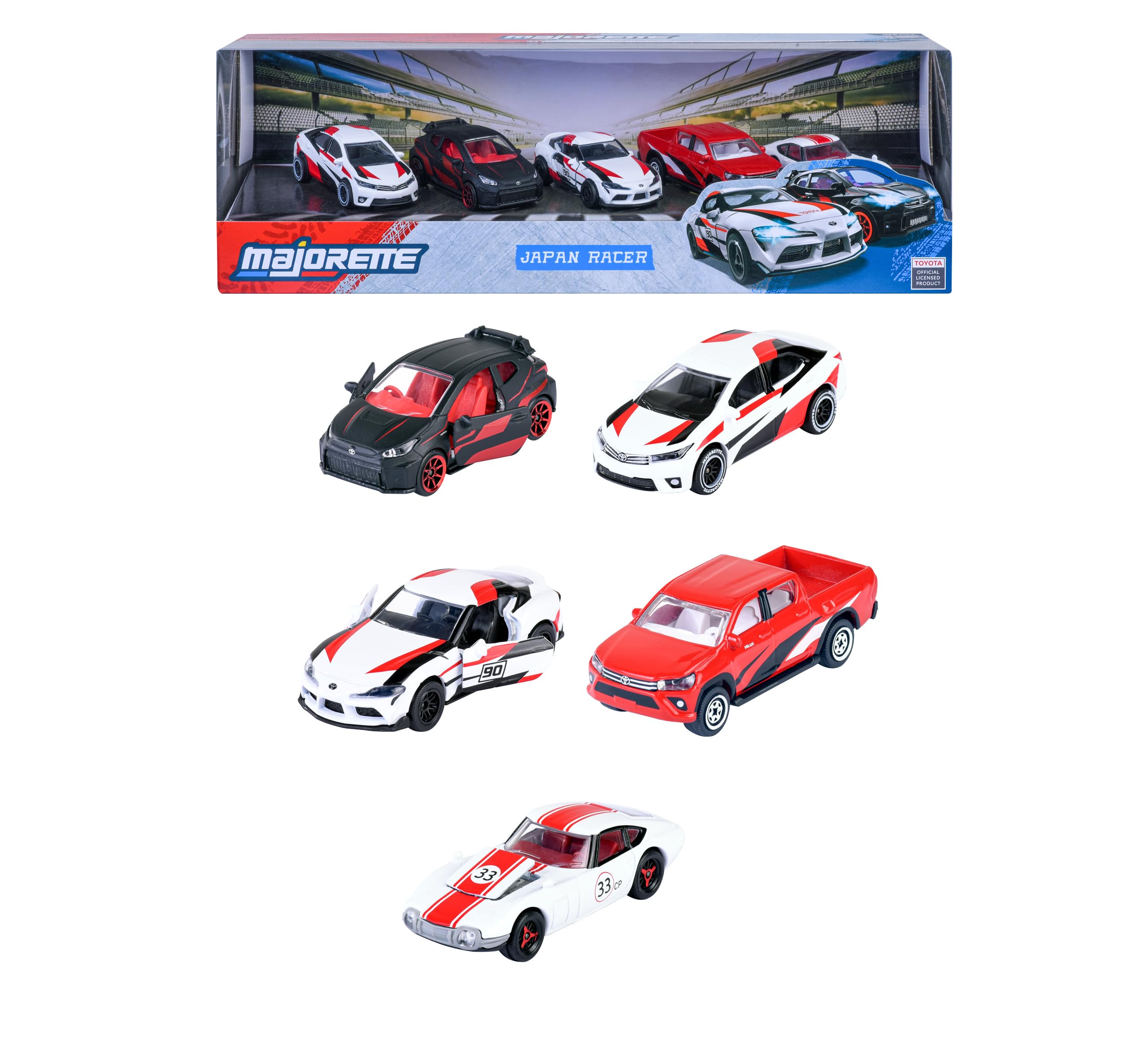 Majorette - Majorette Japan Racer Set 5dlg.