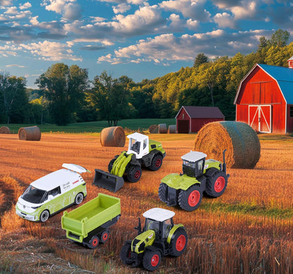 MAJORETTE Claas Farm 5 Pieces Giftpack