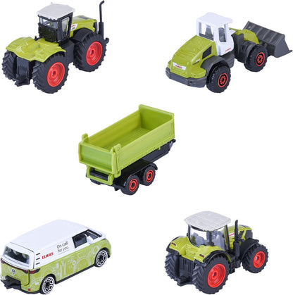 MAJORETTE Claas Farm 5 Pieces Giftpack