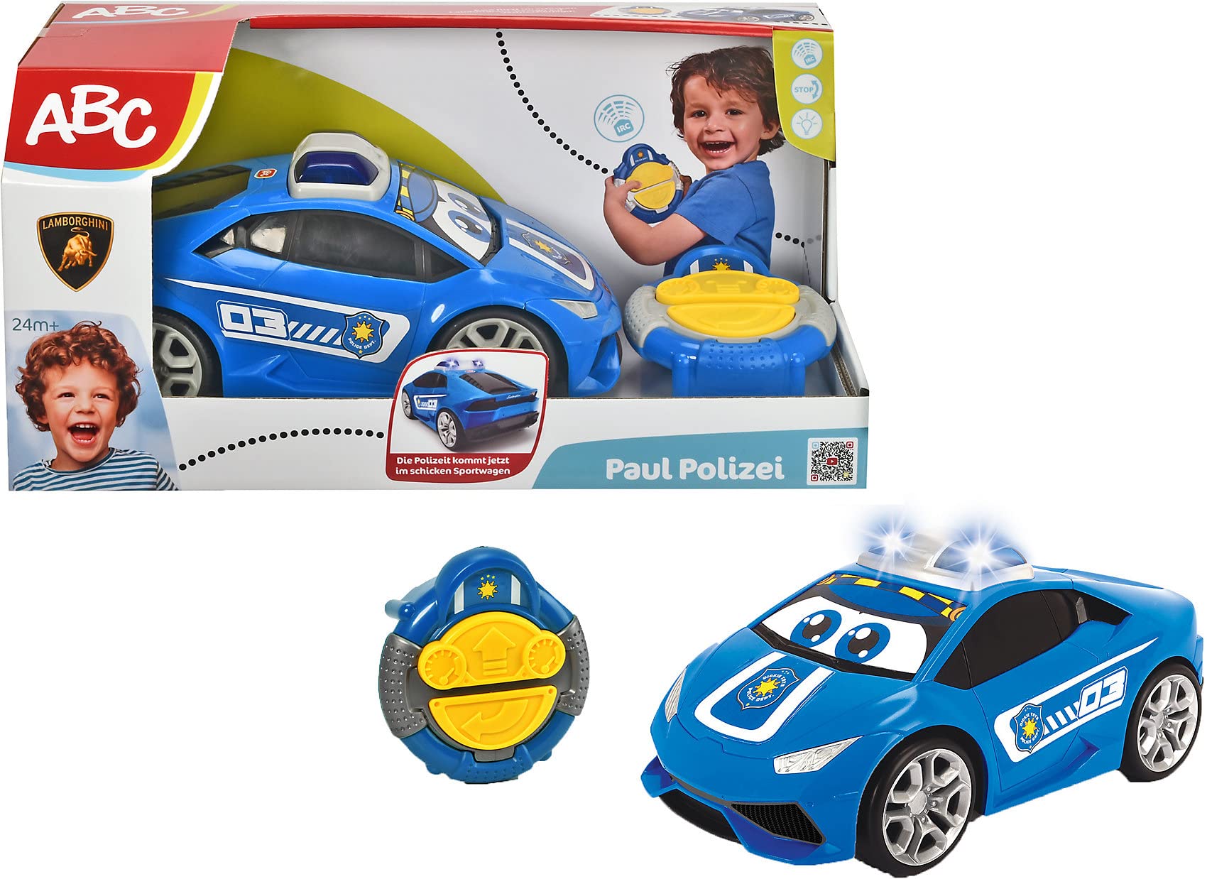 Dickie toys 204116000 abc IRC Paul Polizei