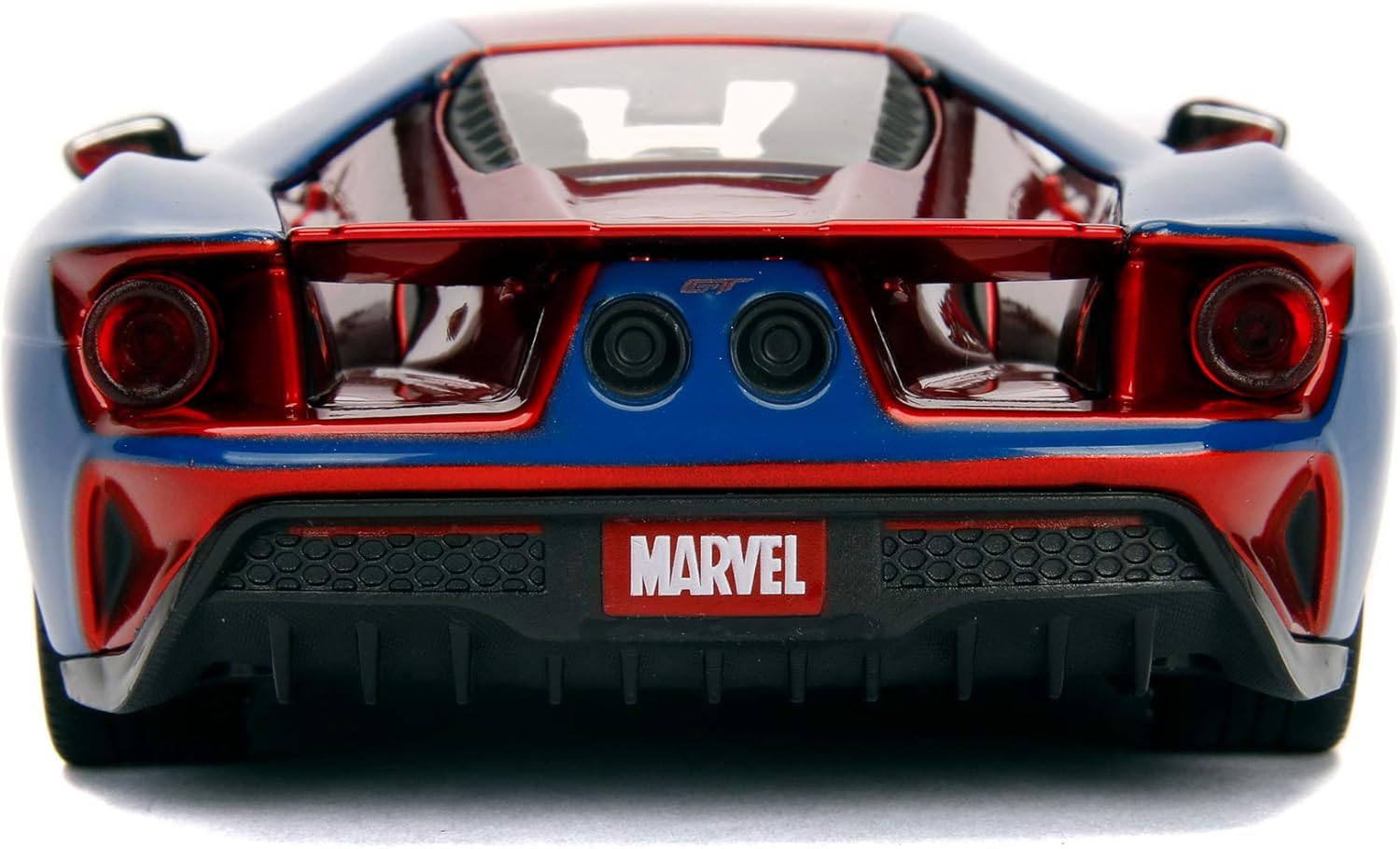 Jada Toys - Jada Marvel Spiderman 2017 Ford GT 1:24