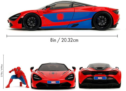 Jada Toys - Jada Marvel Spider-Man McLaren 720S 1:24