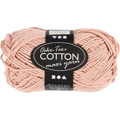 Creativ Company - Katoengaren Afm 8/8 L: 80-85 M Beige - 50gr.