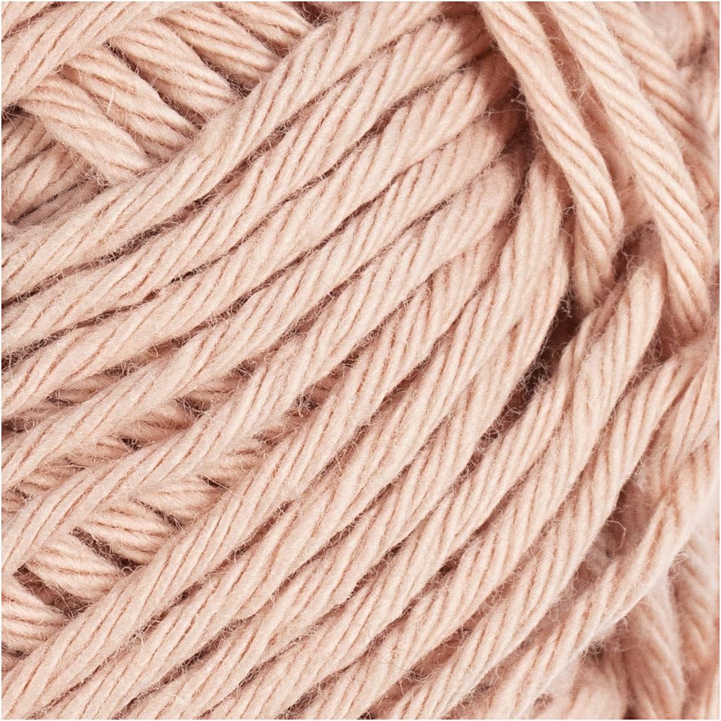 Creativ Company - Katoengaren Afm 8/8 L: 80-85 M Beige - 50gr.