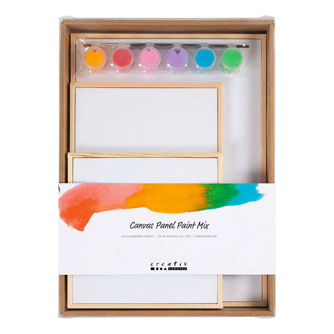 Set of Canvas Panels, Colourful