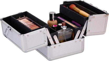 Make-up Koffer Zilver