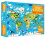Dieren van de wereld: Boek en puzzel