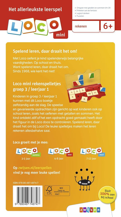 Loco - Oefenboekje Loco Mini Rekenspelletjes