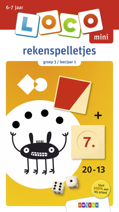 Loco - Oefenboekje Loco Mini Rekenspelletjes