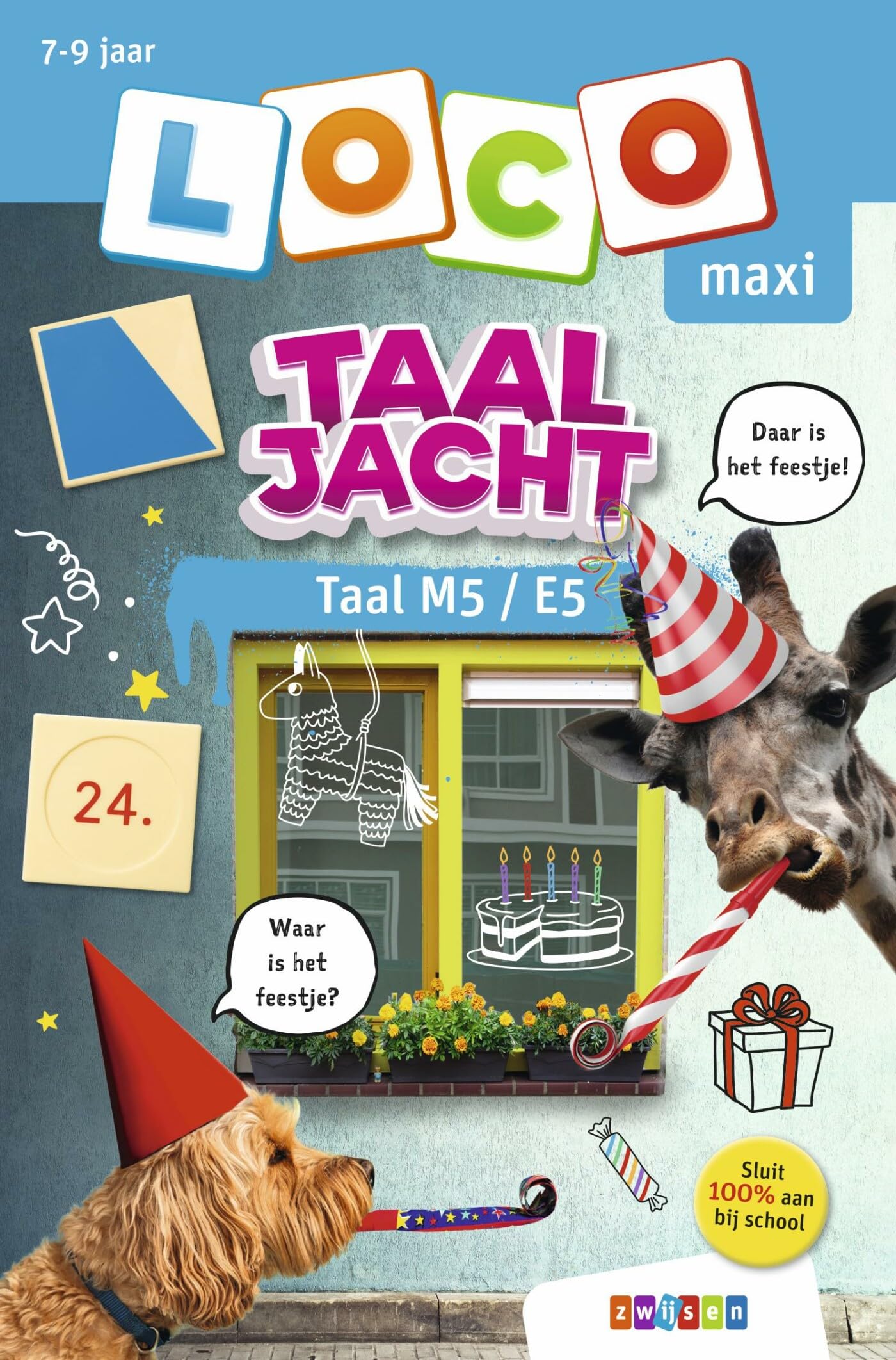 Loco - Oefenboekje Loco Maxi Taaljacht  Taal M5 - E5