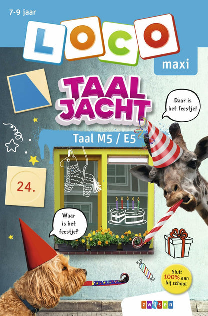Loco - Oefenboekje Loco Maxi Taaljacht  Taal M5 - E5