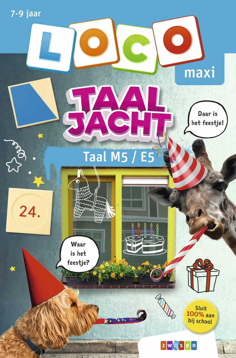 Loco - Oefenboekje Loco Maxi Taaljacht  Taal M5 - E5