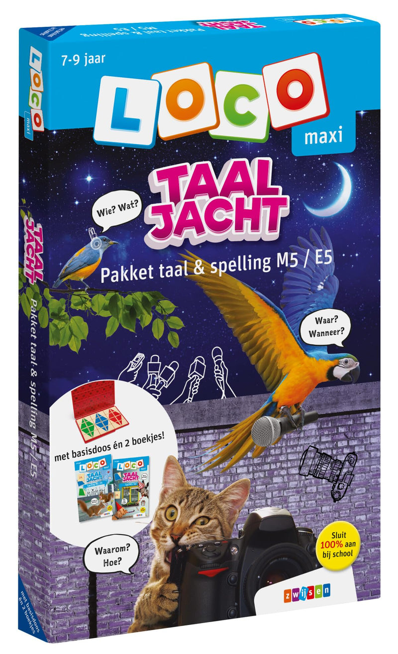 Loco - Loco Maxi Taaljacht Pakket Taal en Spelling M5-E5