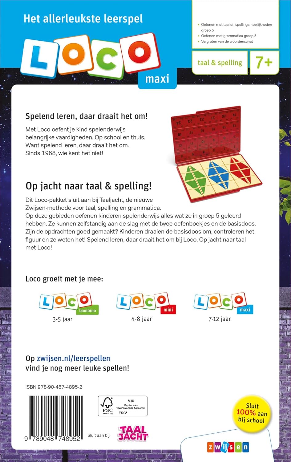 Loco - Loco Maxi Taaljacht Pakket Taal en Spelling M5-E5