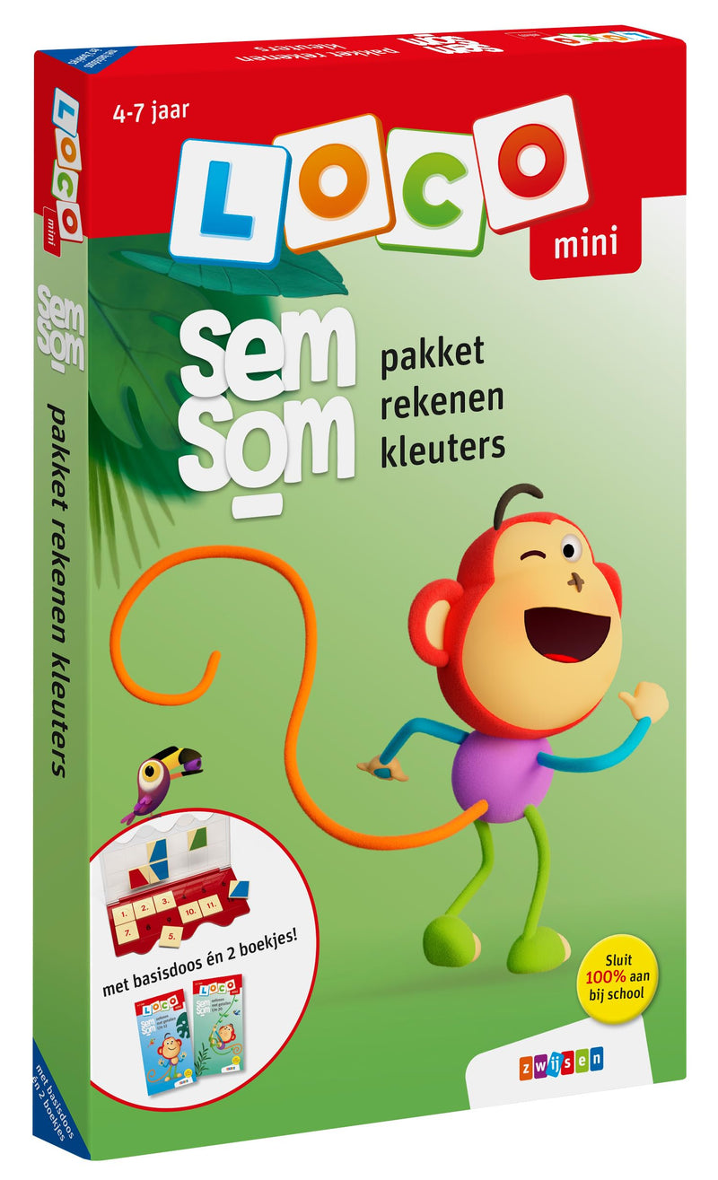 Loco - Loco Mini - Semsom Pakket Rekenen Kleuters