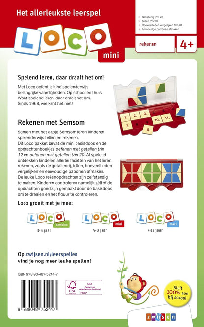 Loco - Loco Mini - Semsom Pakket Rekenen Kleuters