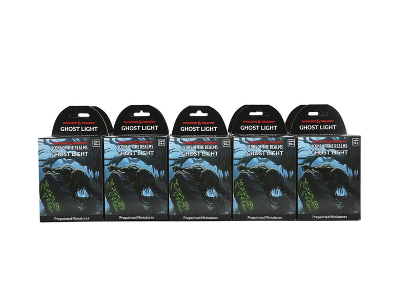 WizKids D&D Icons of The Realms: Ghost Light (Ghost Light - 10 ct. Booster Brick