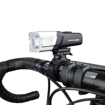 ZEFAL Supervision Éclairage LED - Lumière Velo - Lampe Velo LED Puissantes Rechargeable USB-C - Éclairage Avant de Vélo Ville et Loisirs