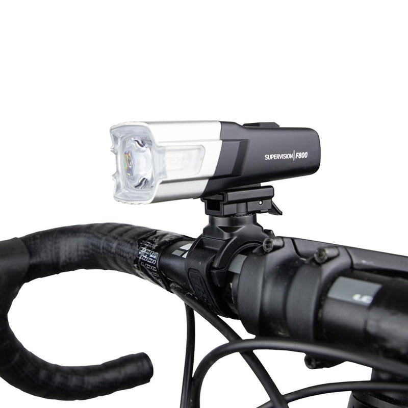 ZEFAL Supervision Éclairage LED - Lumière Velo - Lampe Velo LED Puissantes Rechargeable USB-C - Éclairage Avant de Vélo Ville et Loisirs