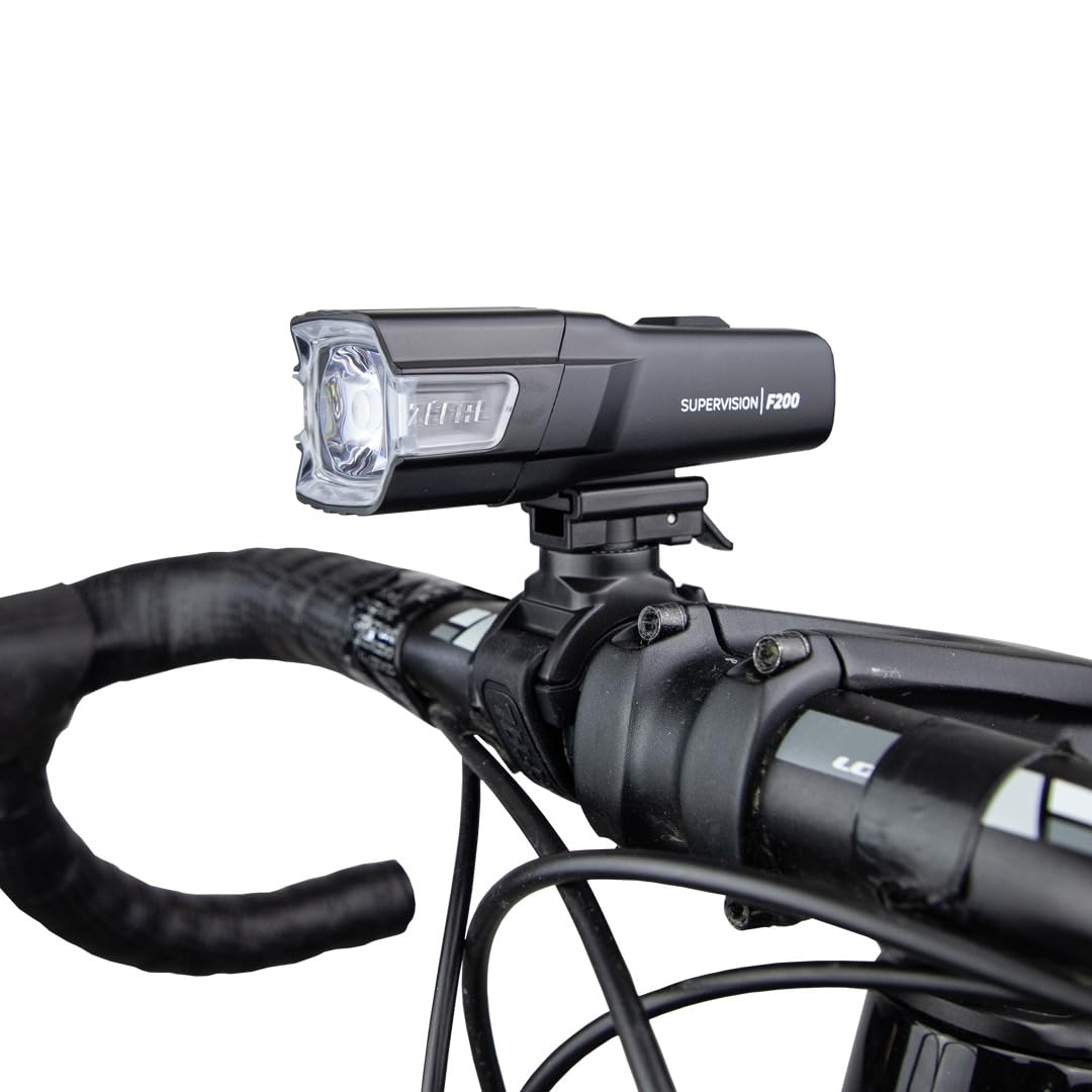 ZEFAL Supervision Front/Rear Bike Light - USB-C Rechargeable Bicycle Light