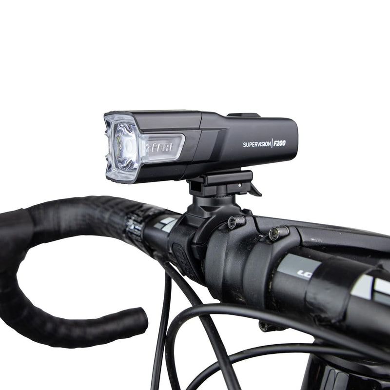 ZEFAL Supervision Front/Rear Bike Light - USB-C Rechargeable Bicycle Light