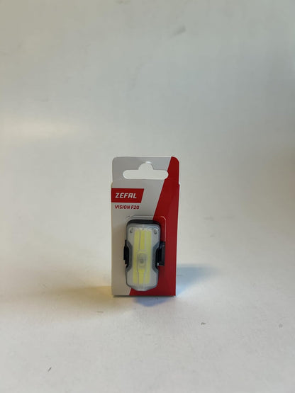 ZEFAL Vision Front/Rear Bike Light - USB-C Rechargeable - 20 Lumens