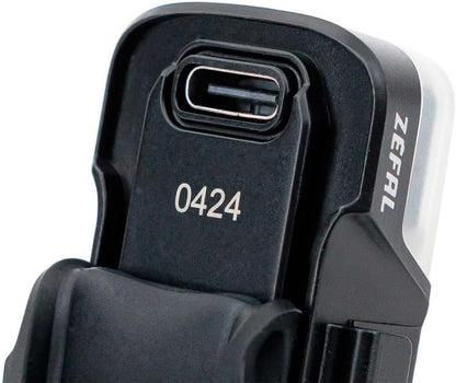ZEFAL Vision Front/Rear Bike Light - USB-C Rechargeable - 20 Lumens