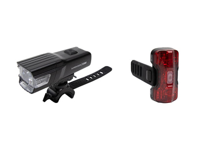 ZEFAL Supervision Fahrradbeleuchtung, LED, wiederaufladbar, USB-C – Fahrradlampe
