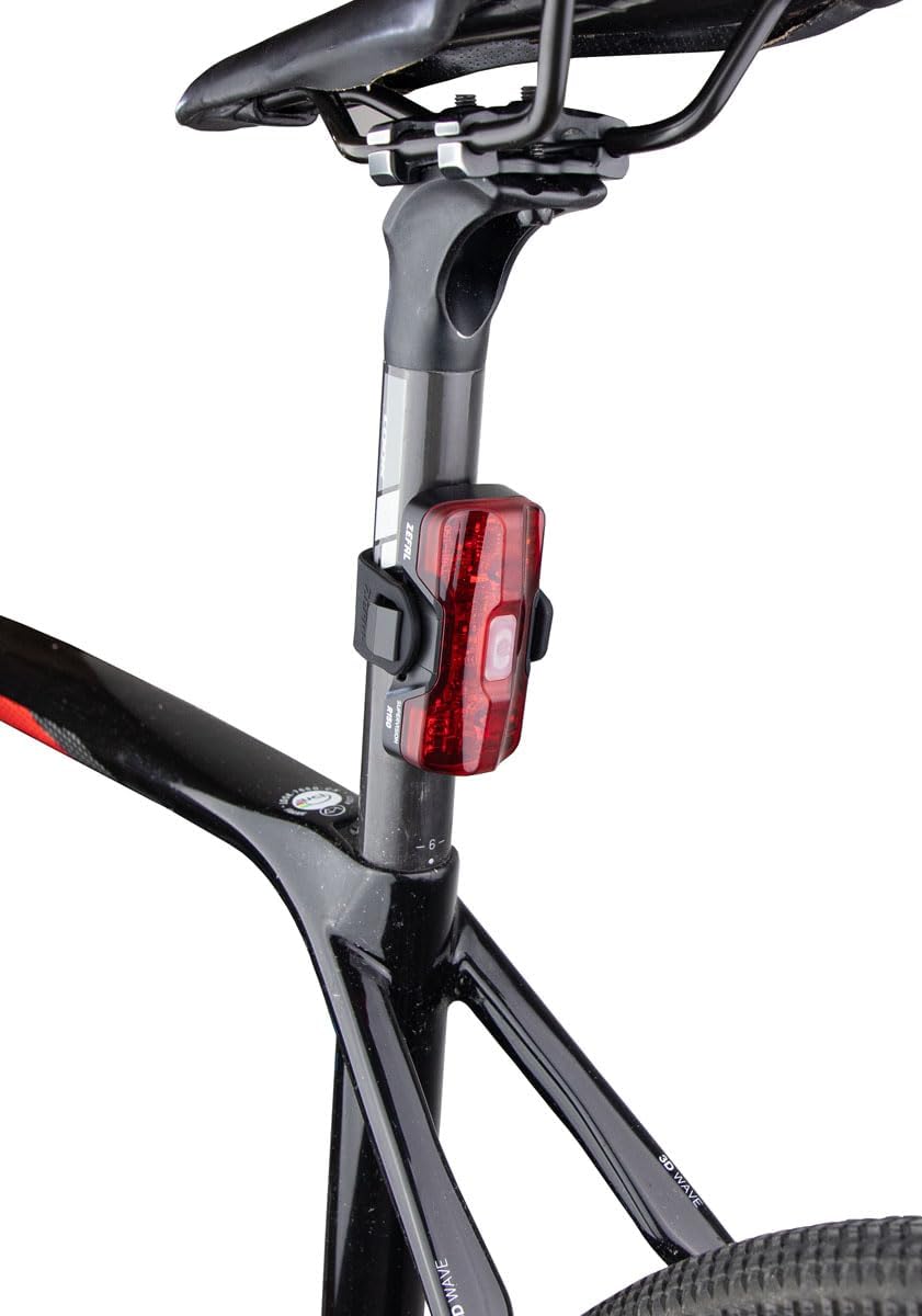 ZEFAL Supervision Fahrradbeleuchtung, LED, wiederaufladbar, USB-C – Fahrradlampe