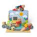 Melissa & Doug – Blockables™ Voertuigen speelset – met draagbare bewaardoos