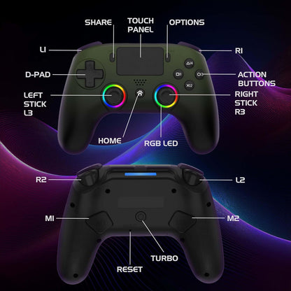 Subsonic - Wireless Led Controller - Ps5 (Green)