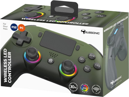 Subsonic - Wireless Led Controller - Ps5 (Green)