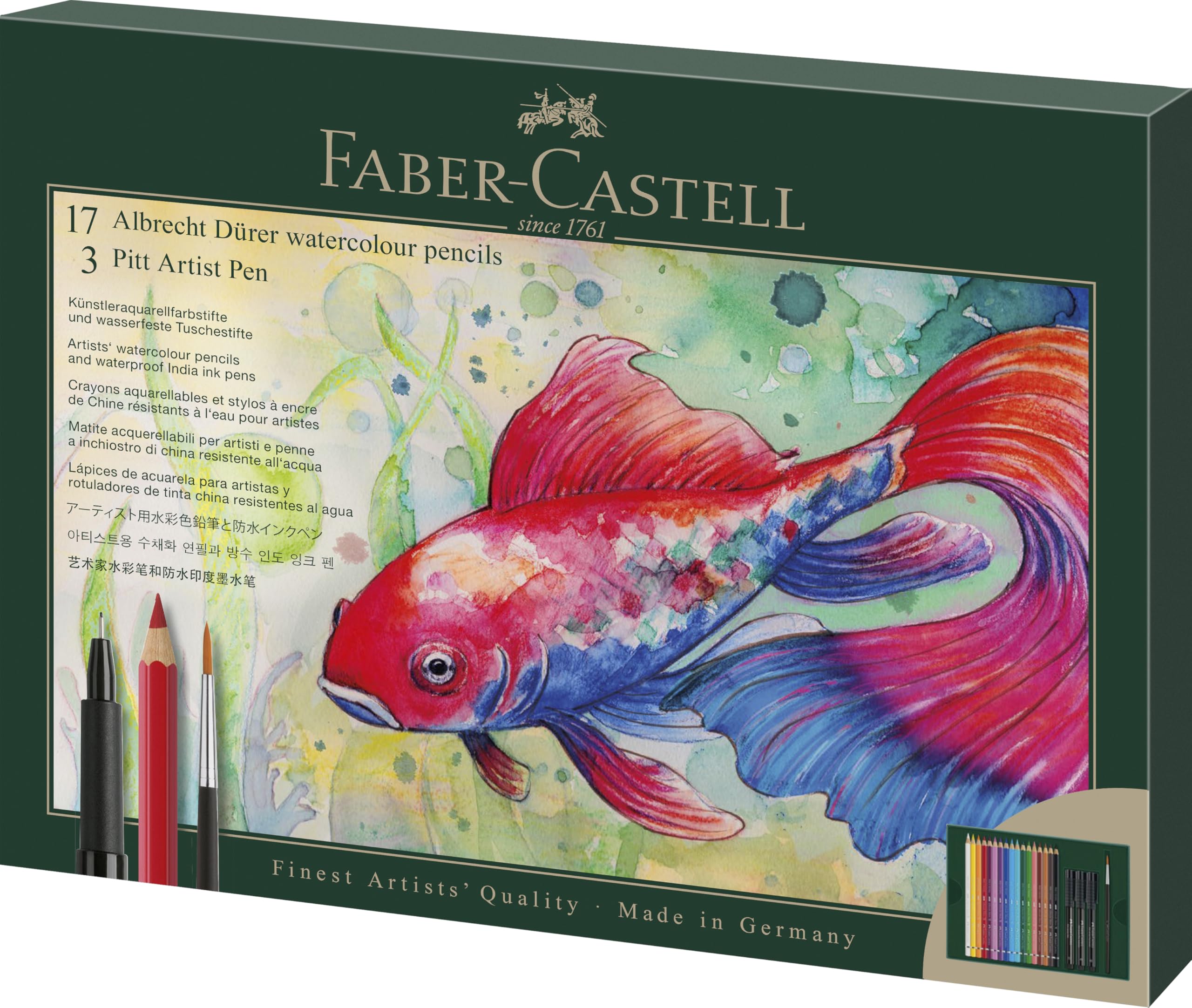 Faber-Castell - Set Albrecht Dnrer & Pitt Artist Pen - 21 Pcs (217552)