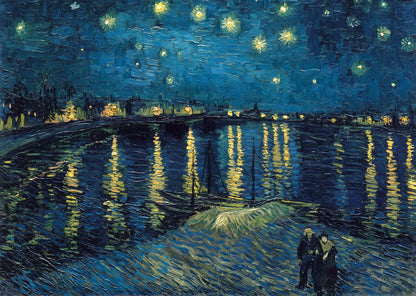 Ravensburger 12000064 - Van Gogh: Starry Night - 1000 Piece Jigsaw Puzzle - Adult & Youth Jigsaw Puzzles from 14 Years, Art Jigsaw Puzzles, Painting Puzzle