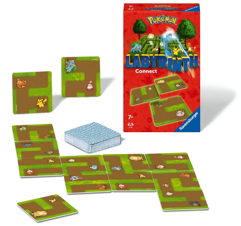 Ravensburger Pokemon: Labyrinth Connect - Board Game [Travel] (24815)