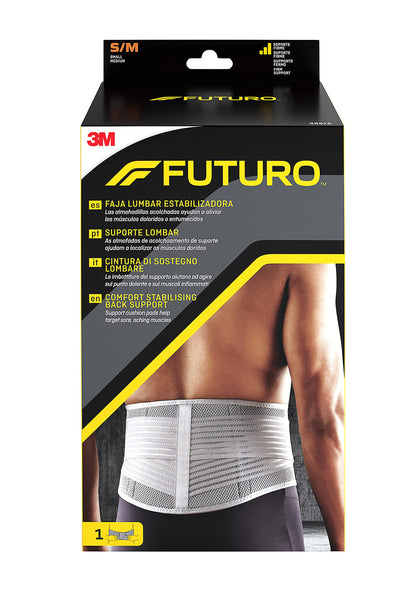 Futuro Comfort Back Support S-M Grey