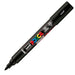 POSCA Mitsubishi Pencil - PC5BR - Medium Brush Tip, Semi-Flexible - Water-Based Paint - All Purpose