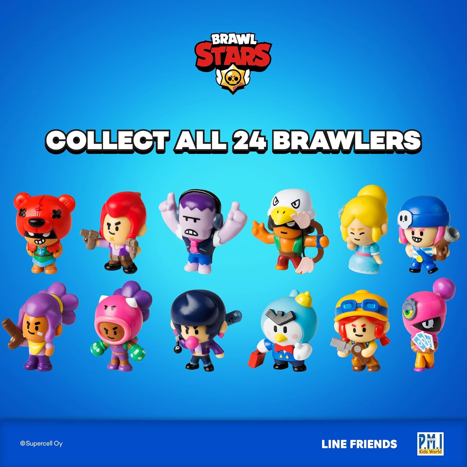 P.M.I. Brawl Stars Collectible Figure - 1 Pack (S1) (Random) (Brw2010)