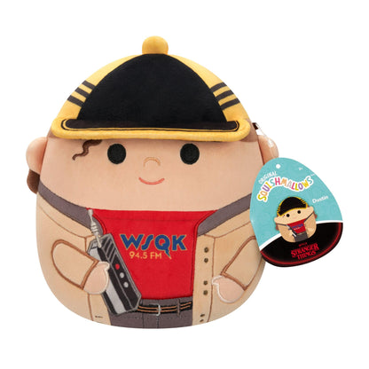 Squishmallows Original “Stranger Things” 8-Inch Dustin Plush - Official Jazwares Plush (Little