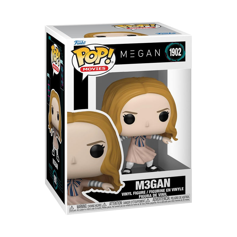 Funko Pop! Movies: M3GAN - M3GAN - M3gan - Collectable Vinyl Figure - Gift Idea - Official Merchandise - Toys for Kids & Adults - Horror Fans - Model Figure for Collectors and Display