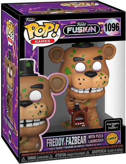 Funko Pop! Games: Fusion - Freddy Fazbear, 1/6 Odds for Rare Chase Variant, Collectable Vinyl Figure, Gift Idea, Official Merchandise, Toys for Kids and Adults, Video Games Fans
