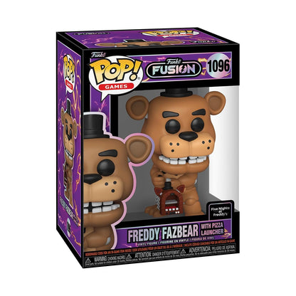 Funko Pop! Games: Fusion - Freddy Fazbear, 1/6 Odds for Rare Chase Variant, Collectable Vinyl Figure, Gift Idea, Official Merchandise, Toys for Kids and Adults, Video Games Fans