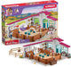 SCHLEICH HORSE CLUB | Maneggio Peppertree 42639 | con ostacoli, paddock e tanti accessori | regalo perfetto per bambine e bambini | cavalli giocattolo dai 5 anni | set da 179 pezzi